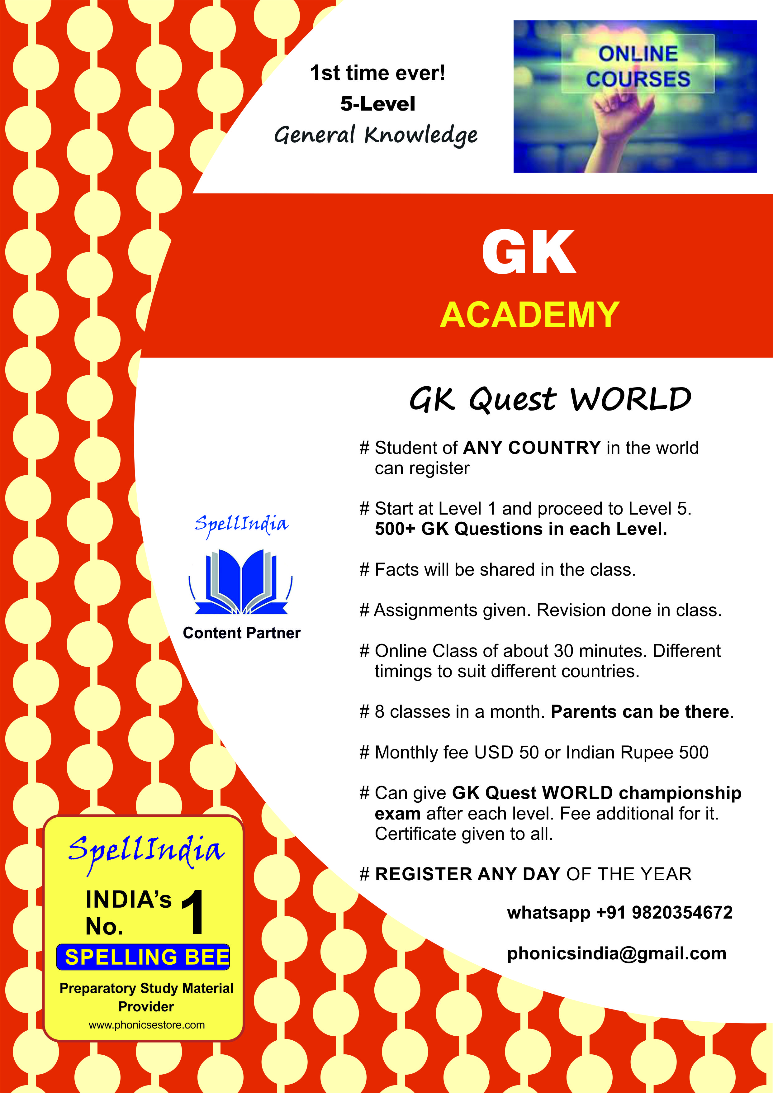 GK General Knowledge classes